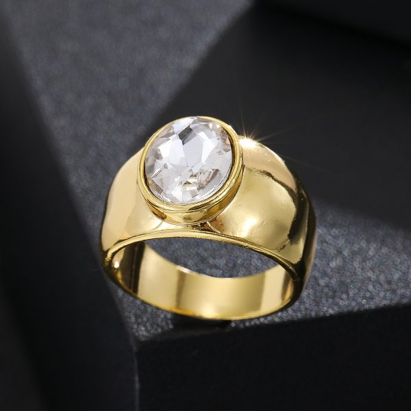 European And American Ladies Ring Retro Simple And Exaggerated Personality