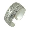 Ethnic Style Carved Open Miao Silver Bracelet