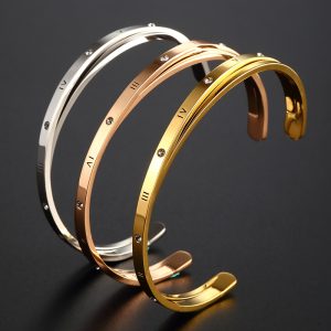 European And American Open-ended Bracelet Female Lady Inlaid Zircon Bracelet