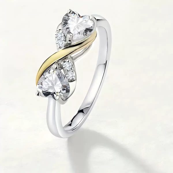 Mother And Daughter Unlimited Care And Love Ring