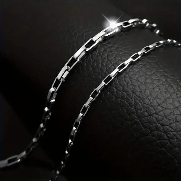 Titanium Steel Necklace Couple Single Chain Pendant Personality Men And Women