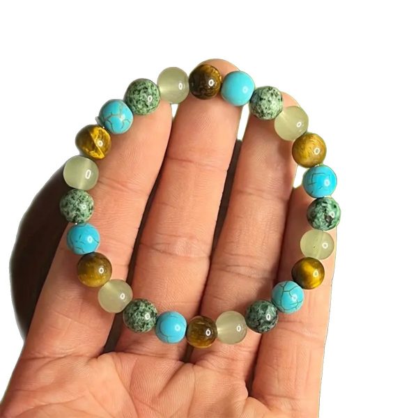 Female Creative Versatile Sea Blue Treasure Turquoise Bracelet