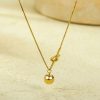 Ins Wind Cross-border Bends And Hitches Winding Ball Pendant
