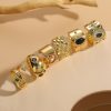 Niche Zircon Vintage Ring Chinese Style
