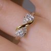 Mother And Daughter Unlimited Care And Love Ring