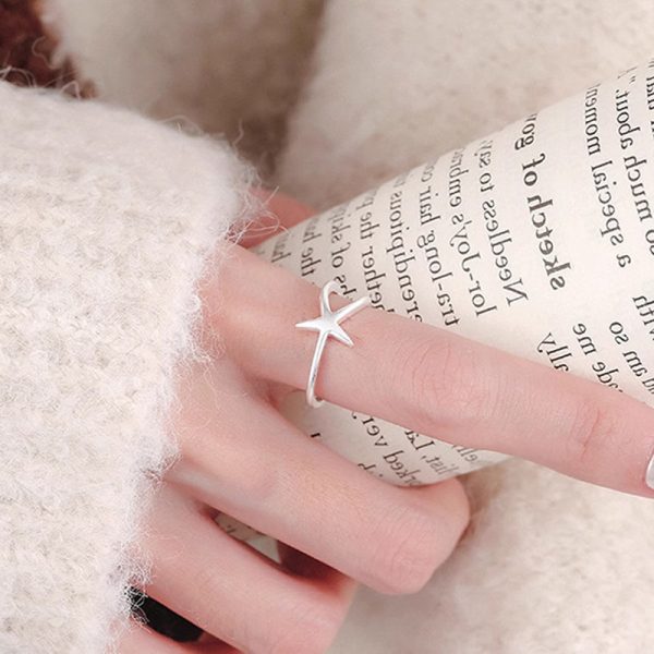 Starfish Simple Ins Niche Design Ring