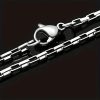 Titanium Steel Necklace Couple Single Chain Pendant Personality Men And Women