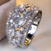 Women's Round Hollow Fashion All-Match Ring