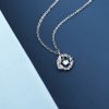 Female Creative Versatile Tree And Bird Pendant Necklace