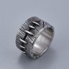 Niche Advanced Dark Punk Stitched Ring