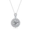 O1CN01oITitC2AkQiIkxInY_1110428241-0-cib.jpg S925 Silver Necklace Dreamlike Pendant Moissanite