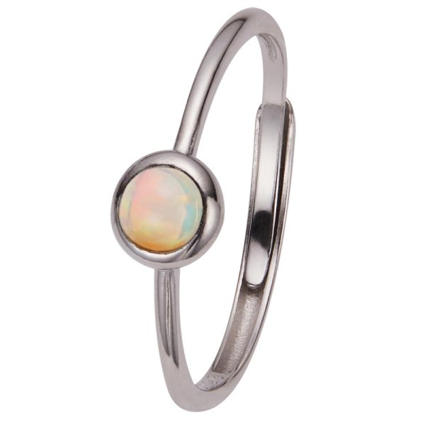 12 Natural Sapphire Ruby Tansan Opal Colored Gems Ring