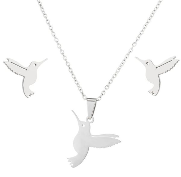 O1CN01ot0epv28Fctvn4Ig5_3880777903-0-cib.jpg Cute Little Animal Stainless Steel Jewelry Set