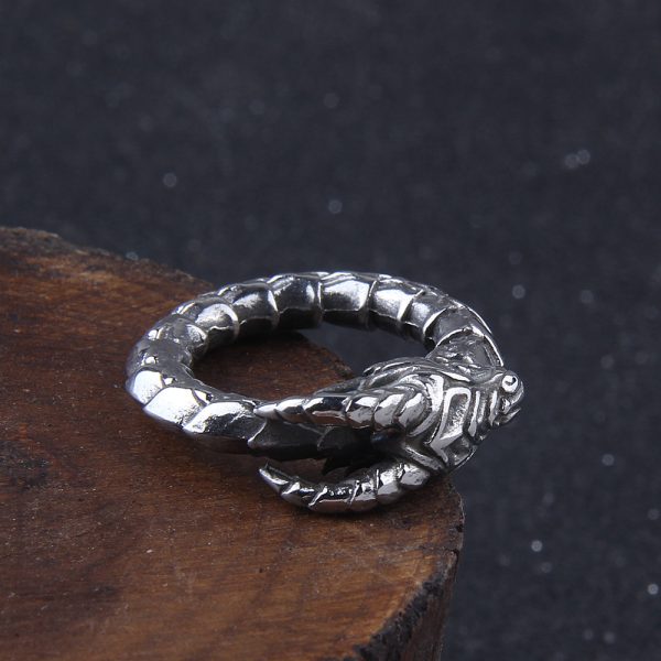 Hot Sale Ring Norwegian Myth Dragon Ethnic Style Charm