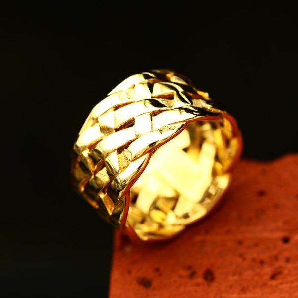 Stainless Steel Ring Fashion Simple Titanium Steel
