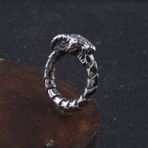 Hot Sale Ring Norwegian Myth Dragon Ethnic Style Charm
