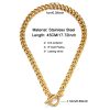 Ins Niche Hip Hop Design Stainless Steel Thick Chain