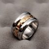Ultra-wide Titanium Steel Knuckle Tail Can Be Rotatable Ring