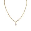 925 Sterling Silver Women's Non-fading Cross-border Necklace Simple High-end Sense