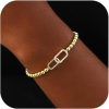 Beaded Bracelet Adjustable Simple Jewelry