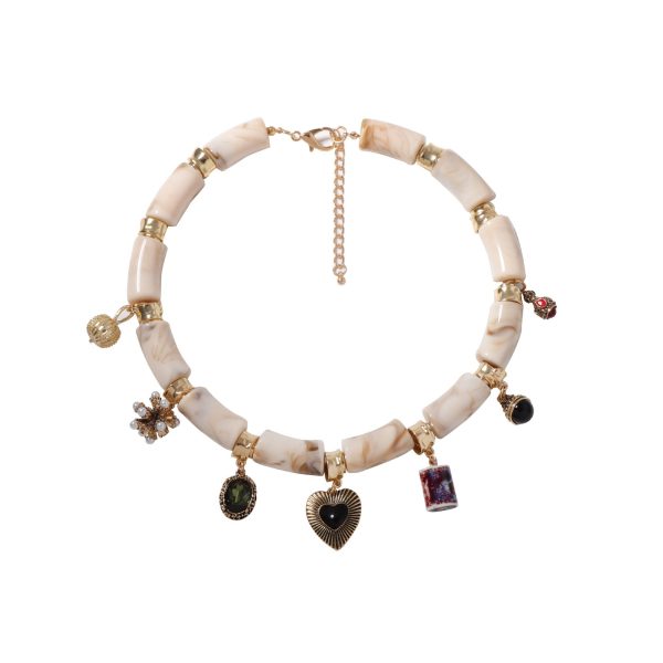 Pendant Resin Bamboo Necklace Fashion Unique Women