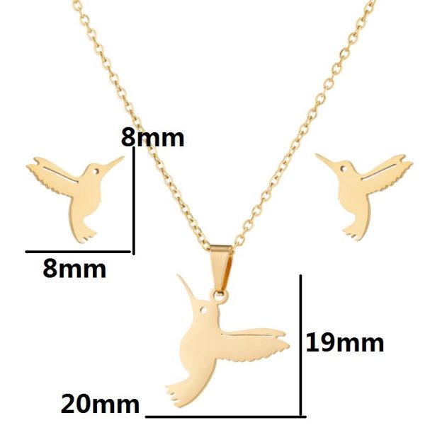 O1CN01t88Ngd28FctzjbH4w_3880777903-0-cib.jpg Cute Little Animal Stainless Steel Jewelry Set