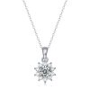 Temperament 925 Silver Moissanite Necklace