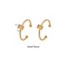 Stainless Steel Color-preserving Polishing Ring Setting DIY