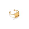 Stainless Steel Color-preserving Polishing Ring Setting DIY