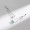S925 Sterling Silver Inlaid Zircon Ring Simple Exquisite Small