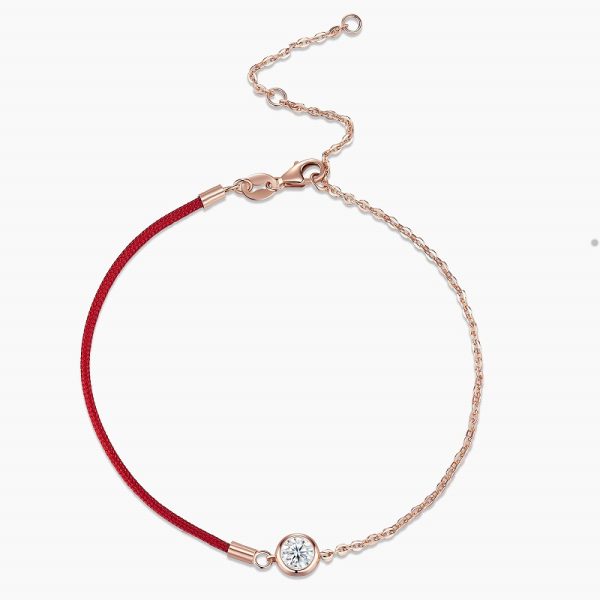 New Fashion Moissanite Rope Temperament Entry Lux Bracelet