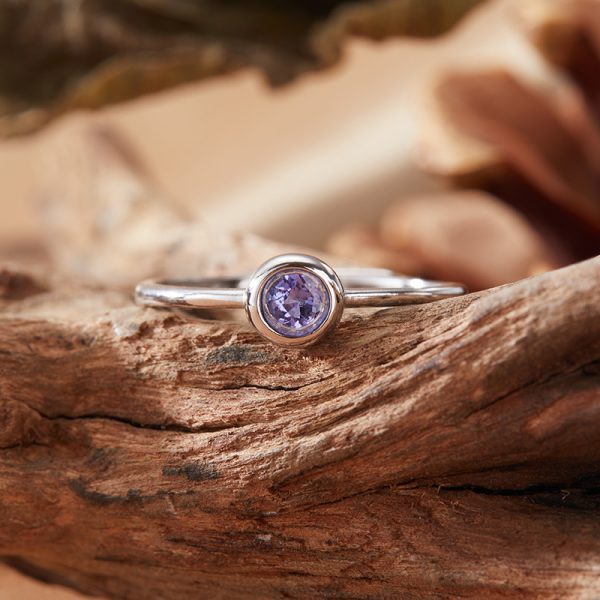 12 Natural Sapphire Ruby Tansan Opal Colored Gems Ring