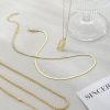 Simple Twisted Circle Stackable Pendant