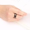 Stainless Steel Ring With Diamond Dragon Pattern Patch Cross-border Hot Ring Factory Wholesale