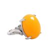 Natural Sapphire Ring Women's Adjustable Ethnic Style