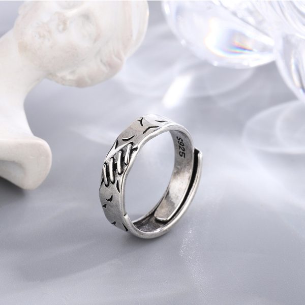 Simple Fashion Temperament Trend Personal Influencer Student Jewelry Ring