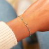 Sea Wave Blue Enamel Epoxy Bracelet For Women