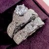 European And American Luxury Party Wedding Hand Ring