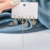 a0b67dc7-44a0-4ab9-b7f9-61f284806662.jpg Women's Fashion Versatile Love Fringe Earrings Set