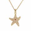 Ocean Series Starfish Necklace Accessories Women's Design Sense