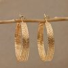 Circle Fashion Personality And Creativity Women's Earrings