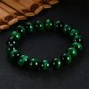Fashion Natural Green Tiger Eye' Stone Bracelet