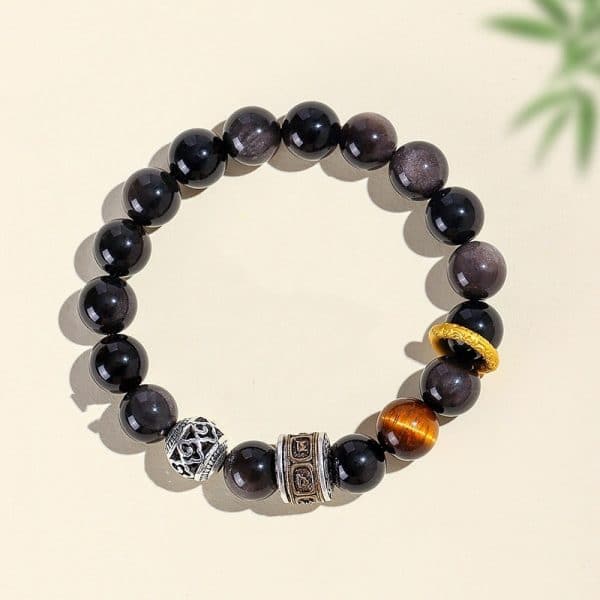 Black Handmade Stone Handmade Bracelet