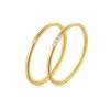 All-matching Diamond-studded Ring Advanced Design Sense