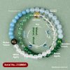 Three-attribute Gold Water Soil Bracelet For Men And Women