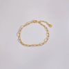 Stainless Steel 5-piece Set Simple Bracelet Does Not Fade