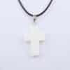 Fashion Natural Stone Cross Necklace