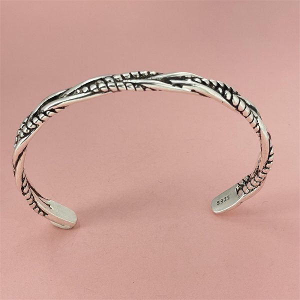 Silver Plated Vintage Men's Bracelet