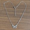 Simple Stainless Steel 18K Gold Plating Colorfast Hollow Turtle Necklace