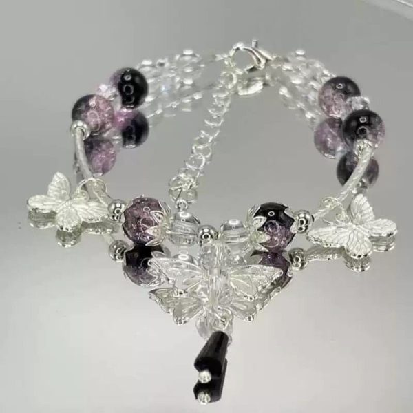 Super Fairy Lingdie Pearl Ice Transparent Bracelet